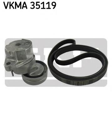 VKMA35119 SKF Ремінь приводний, агрегатів, комплект