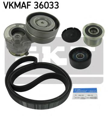 Купити VKMAF36033 SKF Ремінь приводний, агрегатів, комплект