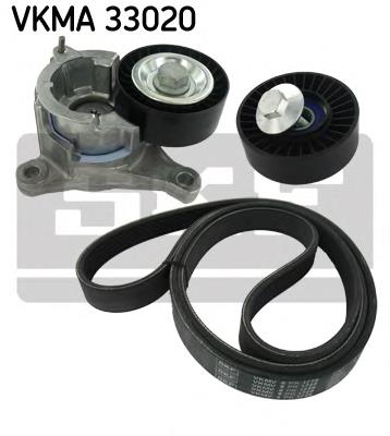 Купити VKMA33020 SKF Ремінь приводний, агрегатів, комплект