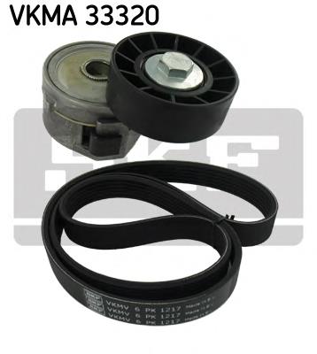 Купити VKMA33320 SKF Ремінь приводний, агрегатів, комплект