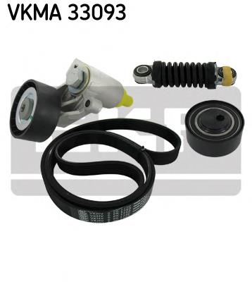 VKMA33093 SKF ремінь приводний, агрегатів, комплект