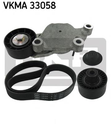 Ремінь приводний, агрегатів, комплект VKMA33058 SKF