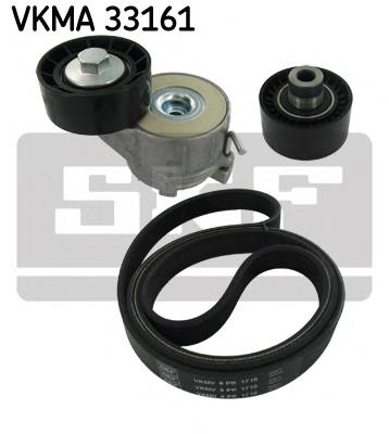 VKMA33161 SKF Ремінь приводний, агрегатів, комплект