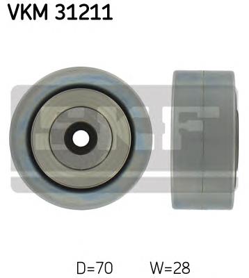 Ролик приводного ременя, паразитний SKF VKM31211 ціна, від 33.92 USD