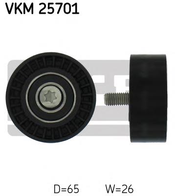 Ролик ременя ГРМ, паразитний SKF VKM25701 ціна, від 22.25 USD