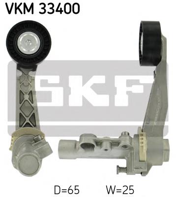 Натягувач приводного ременя SKF VKM33400 ціна, від 46.64 USD