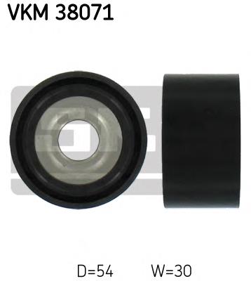 Купити VKM38071 SKF Ролик приводного ременя, паразитний