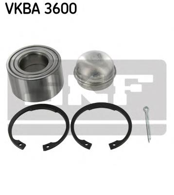 Комплект підшипник маточини передньої SKF VKBA3600 ціна, від 17.60 USD