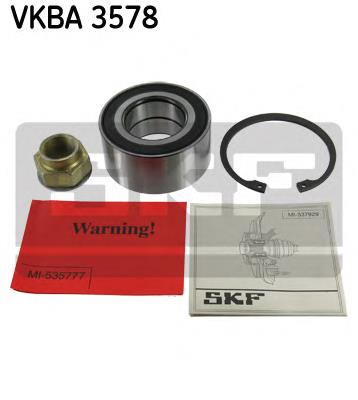 Комплект підшипник маточини передньої SKF VKBA3578 ціна, від 25.08 USD