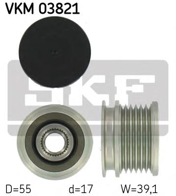 VKM03821 SKF Обгонна муфта генератора