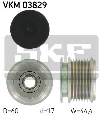 Інерційний шків SKF VKM03829 ціна, від 28.58 USD