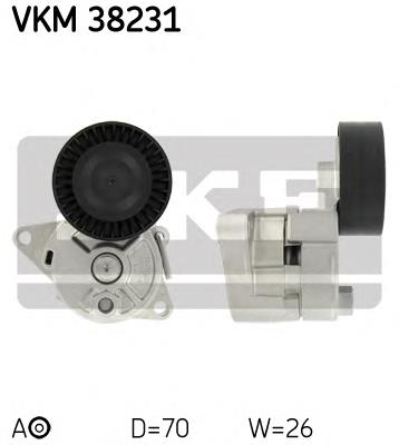 VKM38231 SKF натягувач приводного ременя