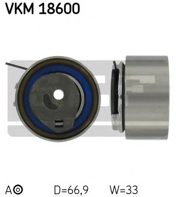 Натягувач ременя ГРМ SKF VKM18600