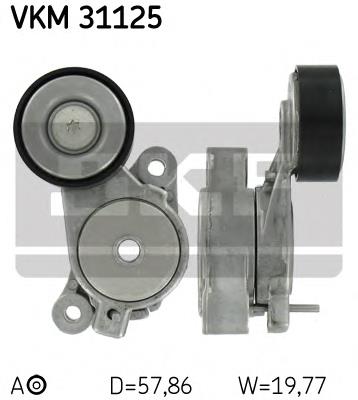Купити VKM31125 SKF Натяжний ролик