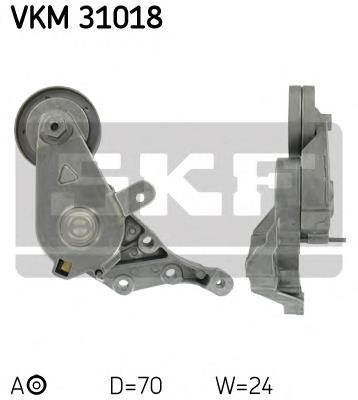 Натягувач приводного ременя SKF VKM31018