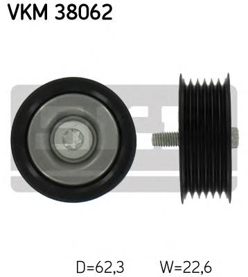 Купити VKM38062 SKF Ролик приводного ременя, паразитний