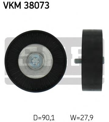 VKM38073 SKF Ролик приводного ременя, паразитний