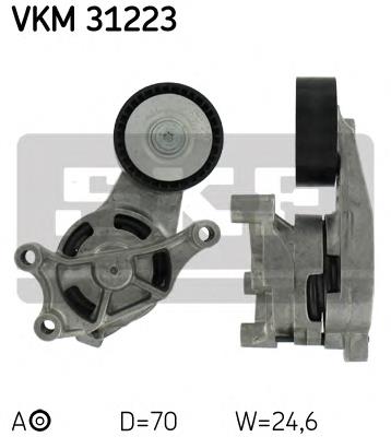 Натягувач приводного ременя SKF VKM31223 ціна, від 37.22 USD