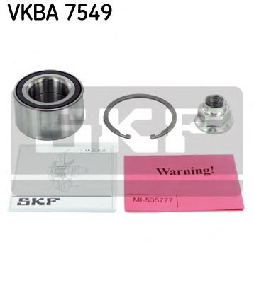 Комплект підшипник маточини передньої SKF VKBA7549 ціна, від 21.94 USD