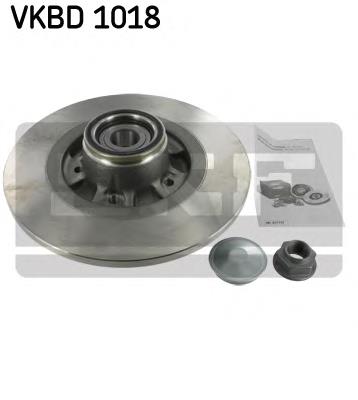 Купити VKBD1018 SKF Диск заднього гальма