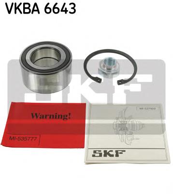 Підшипник маточини передньої VKBA6643 SKF