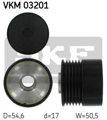 Інерційний шків SKF VKM03201 ціна, від 30.56 USD