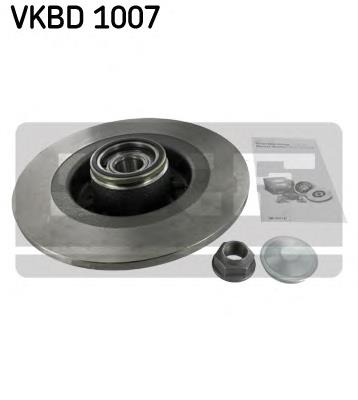 VKBD1007 SKF диск гальмівний задній