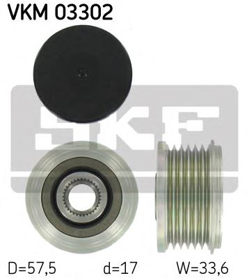 Купити VKM03302 SKF Шків генератора