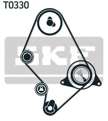 Комплект ГРМ SKF VKMA91124 ціна, від 69.55 USD