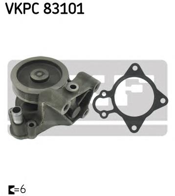Помпа охолодження SKF VKPC83101 ціна, від 115.30 USD