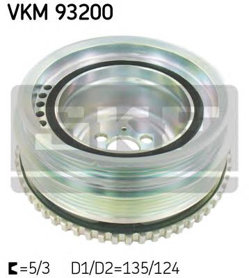 Купити VKM93200 SKF Шків колінчастого вала