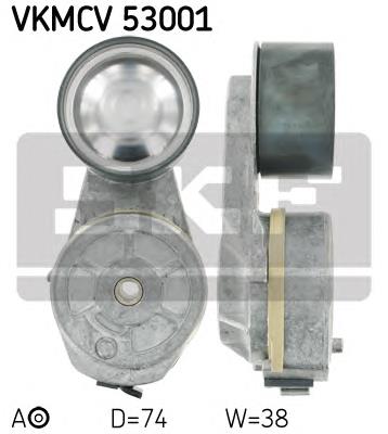 Купити VKMCV53001 SKF Натягувач приводного ременя