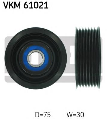 Ролик приводного ременя, паразитний SKF VKM61021