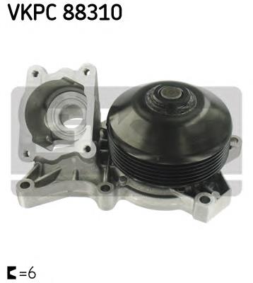 Помпа охолодження SKF VKPC88310 ціна, від 61.12 USD