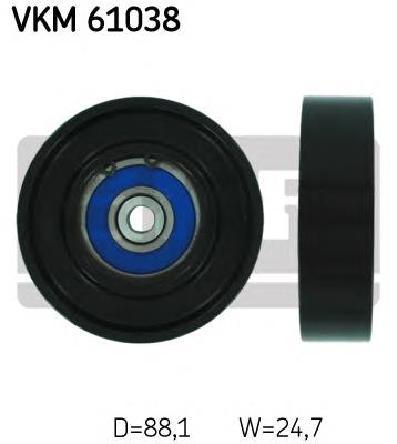Ролик приводного ременя, паразитний SKF VKM61038 ціна, від 31.39 USD