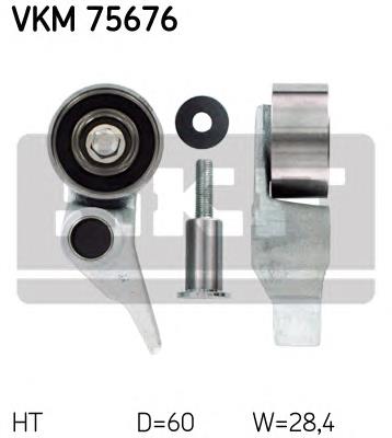 VKM75676 SKF ролик натягувача ременя грм