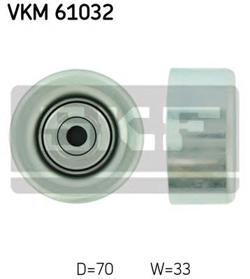 Ролик приводного ременя, паразитний SKF VKM61032 ціна, від 27.80 USD
