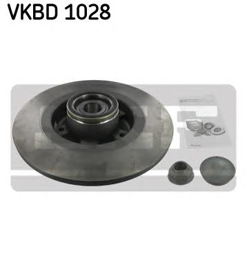VKBD1028 SKF диск гальмівний задній