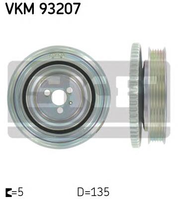 Шків колінвала VKM93207 SKF