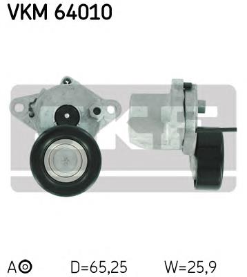 Натягувач приводного ременя SKF VKM64010