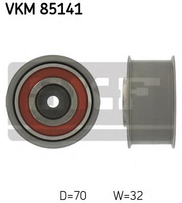 Ролик натяжителя ременя газорозподілу SKF VKM85141 ціна, від 15.09 USD