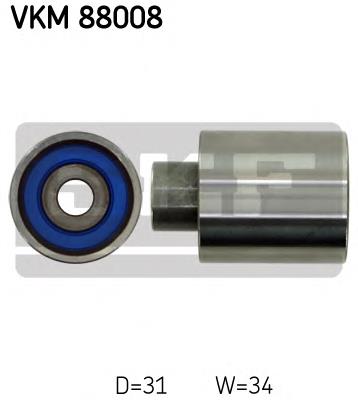 Купити VKM88008 SKF Ролик паразитний ГРМ