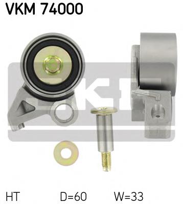 VKM74000 SKF ролик натягувача ременя грм