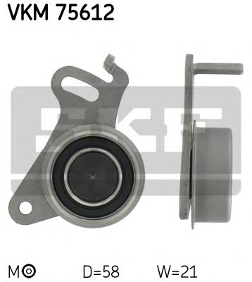 Натягувач ременя балансировочного вала SKF VKM75612 ціна, від 16.16 USD