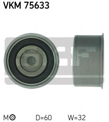 Ролик натяжителя ременя газорозподілу SKF VKM75633 ціна, від 11.82 USD
