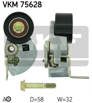 VKM75628 SKF натягувач ременя грм