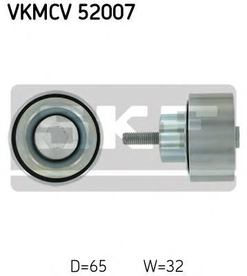 VKMCV52007 SKF ролик натягувача приводного ременя