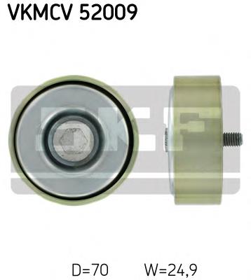 VKMCV52009 SKF ролик натягувача приводного ременя