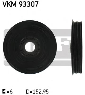 VKM93307 SKF Демпфер колінвалу