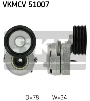 Купити VKMCV51007 SKF Натягувач приводного ременя